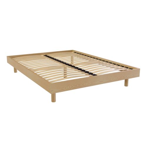 Sommier 160x200 Kit Noé En Bois Massif, Miel