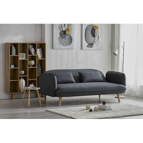 Sotchi Gris - Canapé Convertible Scandinave - 3 Places