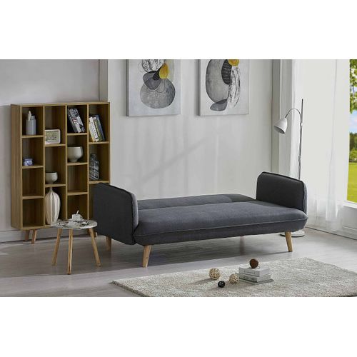 Sotchi Gris - Canapé Convertible Scandinave - 3 Places