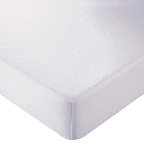 Protège Matelas 120x190 Blanc En Coton