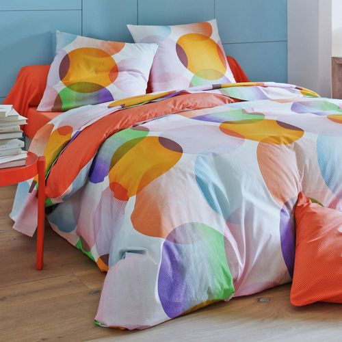 Drap-housse 140x190x28 Multicolore En Coton