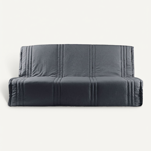 Housse BZ 2 Places Gris En Coton