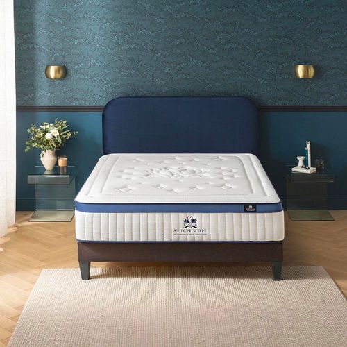 Matelas Hybride Suite Princière 90x190 Cm Micro-ressorts Accueil Mousse Supersoft