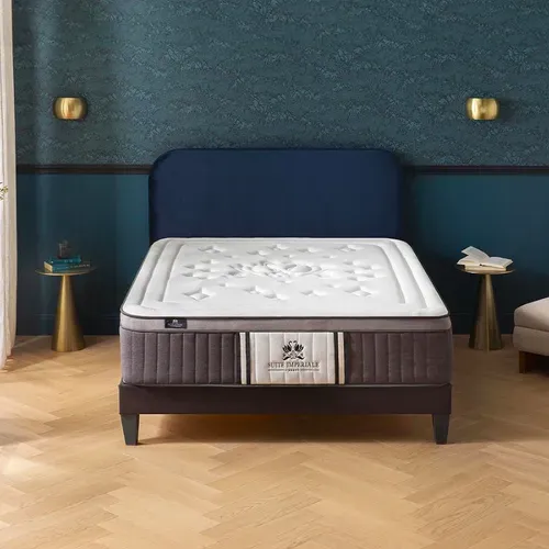 Matelas Ressorts Suite Impériale 140x190 Cm Accueil Mousse Supersoft