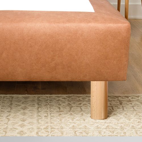 Pied De Lit Cylindrique En Bois Hauteur 30 Cm (vendu à L'unité)