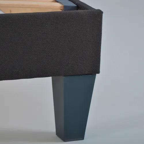 Sommier à Lattes En Bois Kit15 90x190 Cm Coloris Gris  Livré En Kit