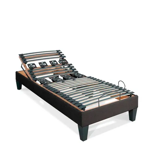 Sommier électrique Rochereau 90x200 Cm Lattes et Plots