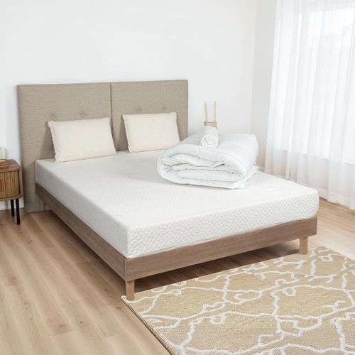 Pack Rêverie Protège Matelas + Couette + Oreillers 140x190/200 Cm