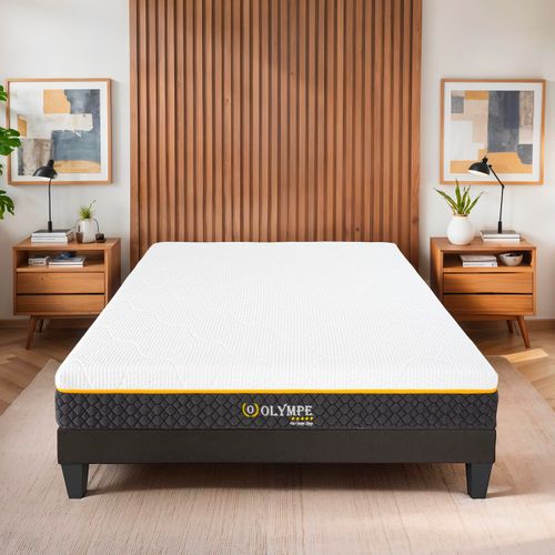 Matelas Olympe - Mémoire De Forme - Soutien Ferme - 21 Cm - 90x190 Cm