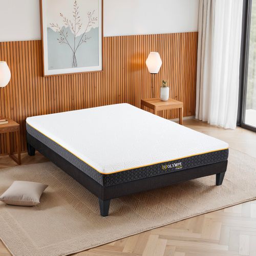 Matelas Olympe - Mémoire De Forme - Soutien Ferme - 21 Cm - 90x190 Cm