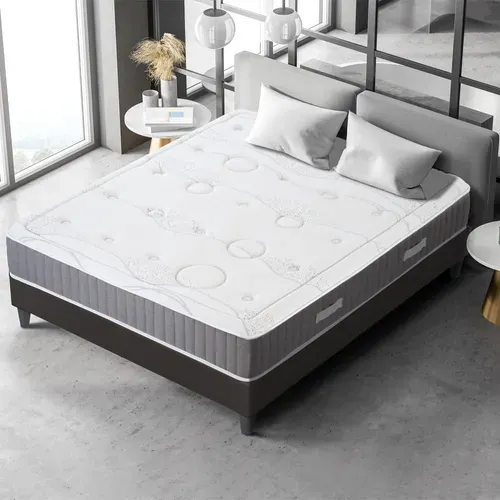 Matelas Mousse 90x190 Cm INTUITION - Accueil Mémoire De Forme - Epaisseur 15 Cm