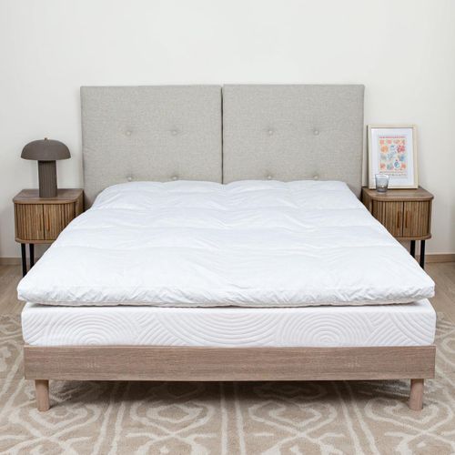 Surmatelas Tranquilité 180x200 Cm Duvet Et Plumettes De Canard Neuf