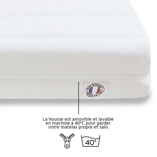 Matelas Mousse Egio 140x200 Cm Accueil Latex Like