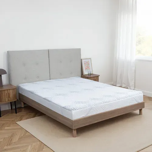 Surmatelas Viscotouch 160x200 Cm - Mémoire De Forme Avec Gel Thermorégulateur