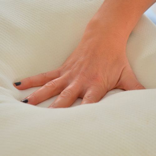 Lot De 4 Oreillers Flocons 30x50 Cm Mémoire De Forme