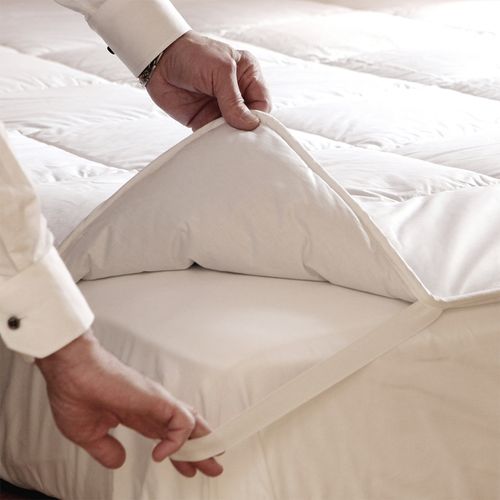 Surmatelas Wellness 90x190 Cm Fibres Creuses Polyester