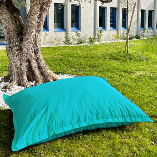 Pouf Géant Florida 100x140cm Coloris Turquoise