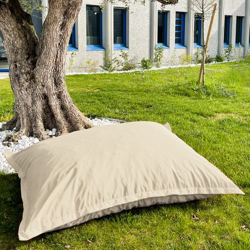 Pouf Géant Florida 100x140cm Coloris Beige