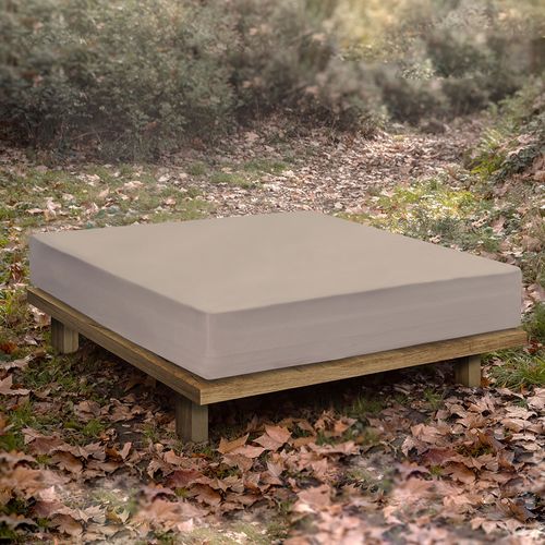 Alèse B-sensible Taupe 80x190 Cm Impermeable et Anti-acariens