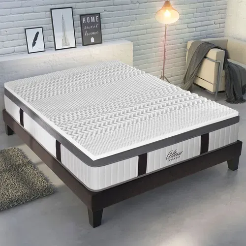 Surmatelas 140x190 Cm - Mémoire Forme 7 Zones