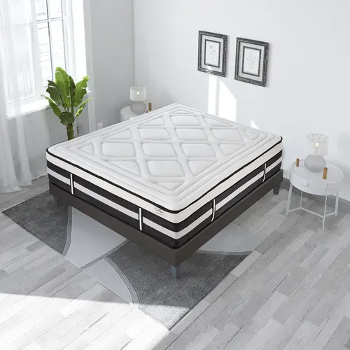 Matelas Calliope Mémoire De Forme + Mousse Hd - 160 X 200 Cm