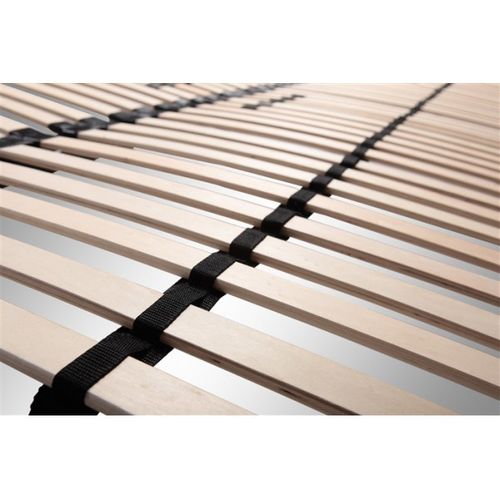 Sommier à Lattes Multiplis Résistant Fermeté Réglable 180x200 Cm