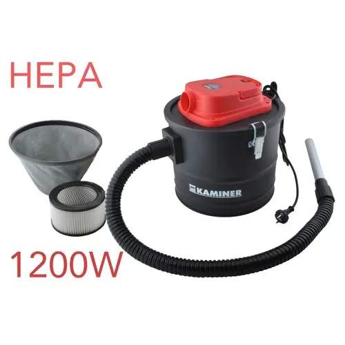 Aspirateur Vide Cendres Poêle Cheminée Barbecue Souffleur 15 L Kaminer