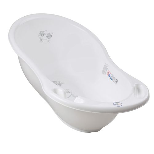 Baignoire Bébé Thermomètre Intégré Blanc Owls 86 Cm