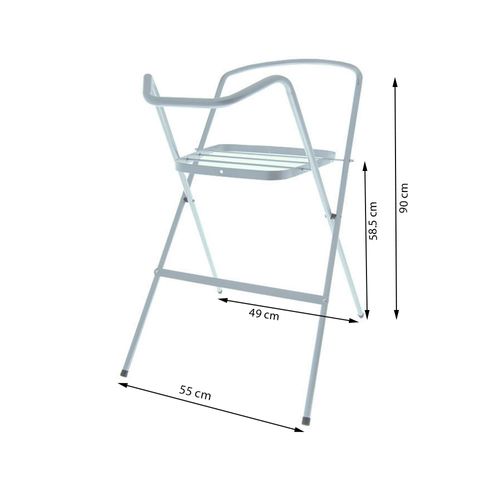 Baignoire Bébé Avec Thermomètre Vert Forest 86 Cm + Pied