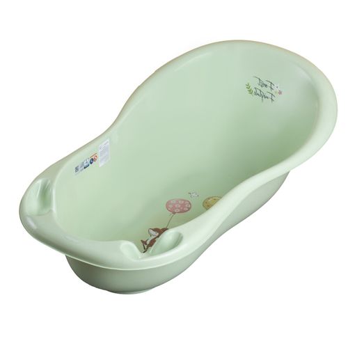 Baignoire Bébé Avec Thermomètre Vert Forest 86 Cm + Pied
