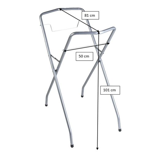 Baignoire Bébé Avec Réducteur Et Thermomètre Intégrés Bleu + Pied + Tuyau