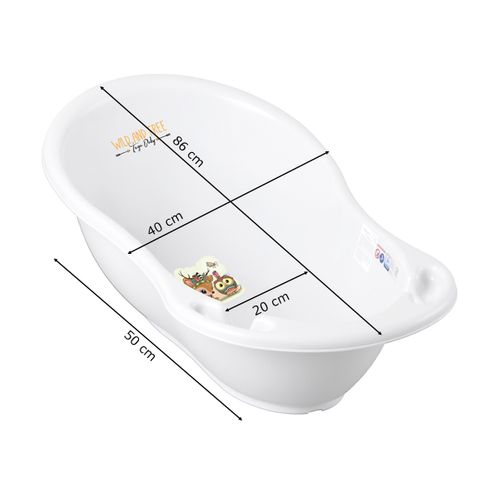 Baignoire Bébé Thermomètre Blanc Biche 86 Cm