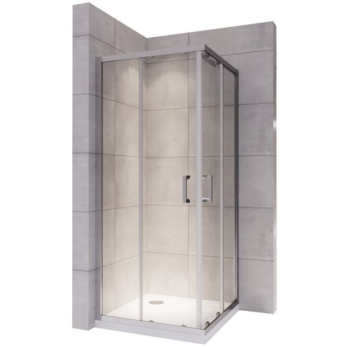 Cabine Paroi Douche 70x90 H185 Transparent 6mm mod. Ready | Leroy Merlin