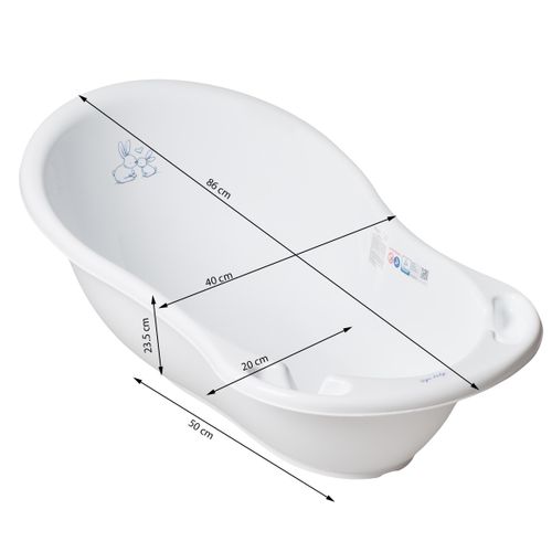 Baignoire Bébé Thermomètre Intégré Vert Viride Météo 86 Cm