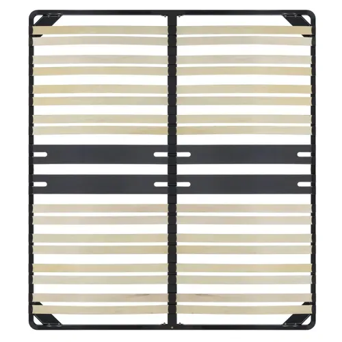 Cama Sommier Ergonomique À Lattes, Zone Lombaire Renforcée 180x200 Cm