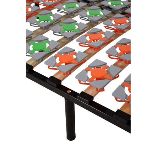 Kept Sommier Ergonomique À Lattes Et Plots De Soutien 80x200 Cm Avec Pieds