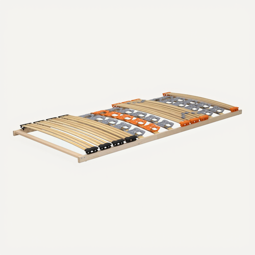 Nam Sommier À Lattes Avec Plots De Soutien 7 Zones De Confort 90x200 Cm