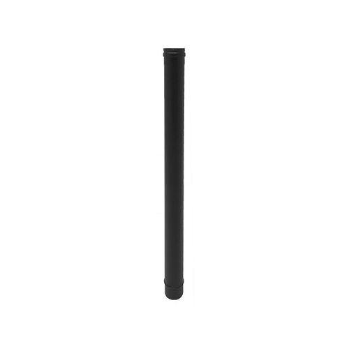 TVnm Conduit Simple Paroi étanche Polycombustible Noir Longueur 100 Cm D.80 - à L'unité