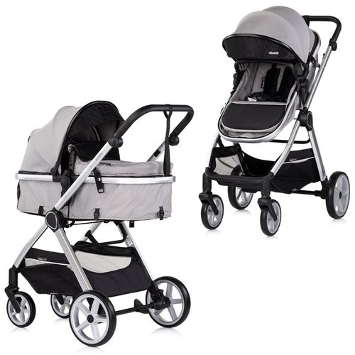 Vista Poussette Nacelle + Assise 22kg Gris Sans Cosy