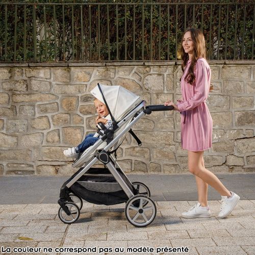 Vista Poussette Nacelle + Assise 22kg Gris Sans Cosy