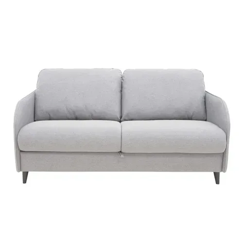 Canapé  Convertible 3 Places Cosmos En Tissu Gris