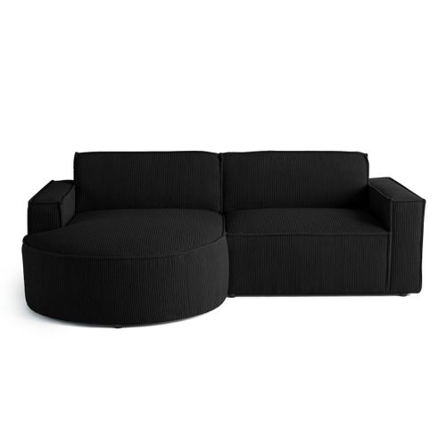 Spiaggia - Canapé D'angle Gauche - 4 Places - En Velours Côtelé