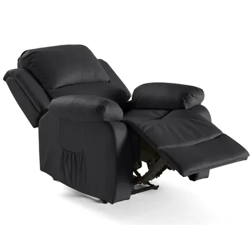 Armand - Fauteuil Relax électrique En Simili Noir