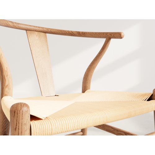 Lot De 2 Chaises En Bois Scandinave Bois