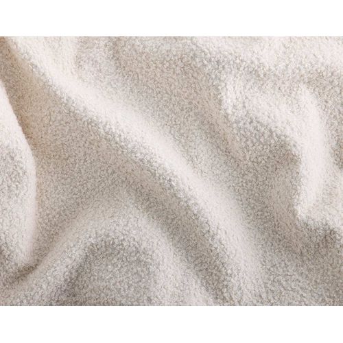 Housse En Tissu Bouclette Beige Pour Canapé Déhoussable Topaze