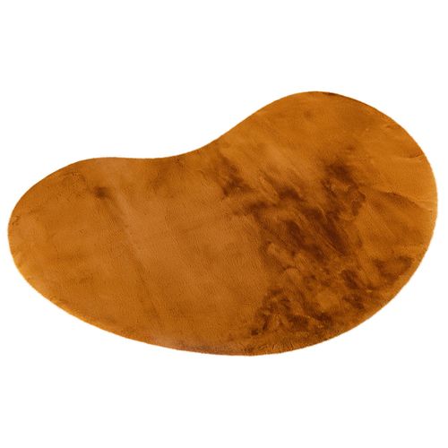 Joy - Tapis Organique - Fausse Fourrure - Orange