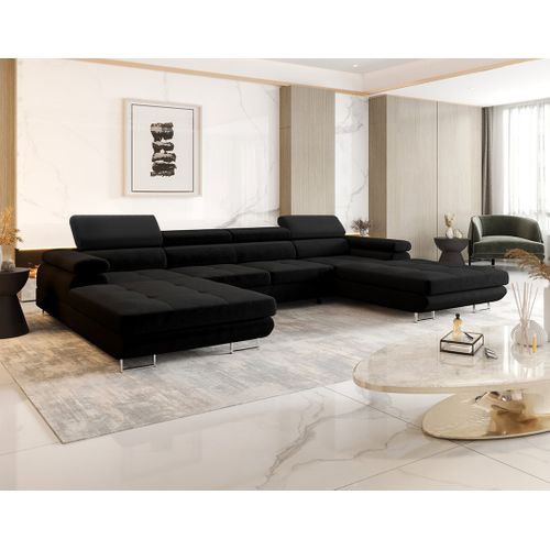 Canapé Convertible 7 Places Timesquare – Bleu – Moderne – 223 Cm – état Correct