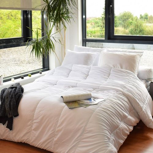 Couette Légère Anti Transpirante 200 Gr/m² Cm 90 X 190 Cm - Blanc - 140x200 Cm