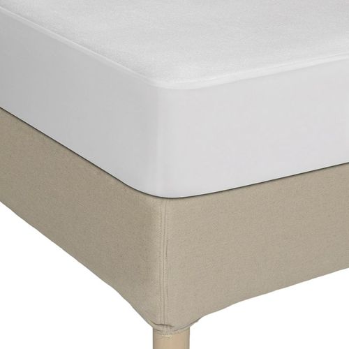Protège Matelas Imperméable, Absorbant Et Anti-acariens 90 X 190 Cm - Blanc - 90x190 Cm