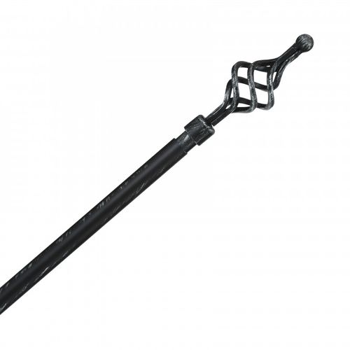 Tringle Métal 120 à 210 Cm Avec Enbouts Déco